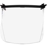 Multi Visor Faceshield, Polycarbonate, Clear Tint Sécurité Médic