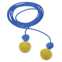 Bouchons d'oreilles d&eacute;tectables E-A-Rsoft Express Pod, Avec cordon, R&eacute;gulier, Vrac - Sachet coussin, NRR dB 23 Sécurité Médic