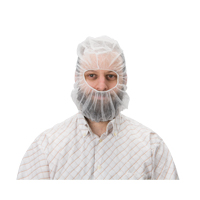 Disposable Hood, Polypropylene, White Sécurité Médic
