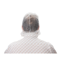 Disposable Hood, Polypropylene, White Sécurité Médic