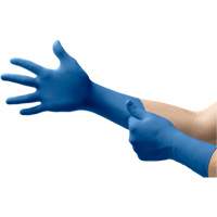 UltraSense&reg; EC Gloves, X-Small, Nitrile, 5-mil, Powder-Free, Blue, Class 2 Sécurité Médic