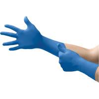 Microflex&reg; SafeGrip SG-375 Medical Exam Gloves, Small, Latex, 11-mil, Powder-Free, Blue, Class 2 Sécurité Médic