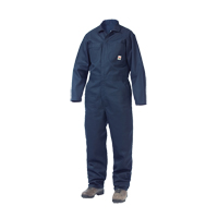 Unlined Coveralls, Men's, Navy Blue, Size Large (Tall) Sécurité Médic