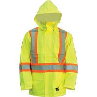 Open Road Jacket, Polyester/Polyurethane, High Visibility Lime-Yellow, Small Sécurité Médic
