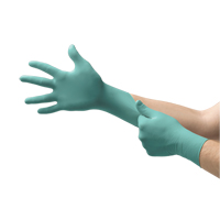 NEOPRO&reg; Gloves, X-Small, Neoprene, 5.1-mil, Powder-Free, Green, Class 2 Sécurité Médic