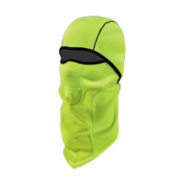 Passe-montagne &agrave; charni&egrave;re et &agrave; l'&eacute;preuve du vent N-Ferno 6823, Molleton, Vert lime haute visibilit&eacute; Sécurité Médic