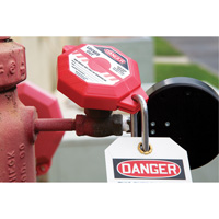 Stopout&reg; Valve Handle Lockout, Gate Type Sécurité Médic