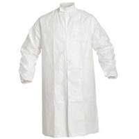 Lab Coat, Tyvek&reg; IsoClean&reg;, White, Small Sécurité Médic