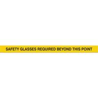 Tough-Mark Heavy-Duty Floor Marking, Rectangle, 48" L x 4" W, Yellow, Polyethylene Sécurité Médic
