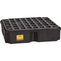 Plateforme de d&eacute;versement modulaire, Capacit&eacute; de d&eacute;versement 15 gal. US, 26" x 26,25" x 6,5" Sécurité Médic