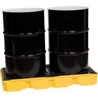 Plateforme de d&eacute;versement modulaire, Capacit&eacute; de d&eacute;versement 30 gal. US, 51,5'' x 26,25" x 6,5" Sécurité Médic