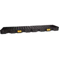 Plateforme de d&eacute;versement modulaire, Capacit&eacute; de d&eacute;versement 60,5 gal. US, 26,5" x 103,5" x 6,5" Sécurité Médic