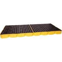 Plateforme de d&eacute;versement modulaire, Capacit&eacute; de d&eacute;versement 121 gal. US, 51,5'' x 103" x 6,5" Sécurité Médic