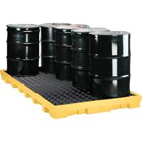 Plateforme de d&eacute;versement modulaire, Capacit&eacute; de d&eacute;versement 121 gal. US, 51,5'' x 103" x 6,5" Sécurité Médic