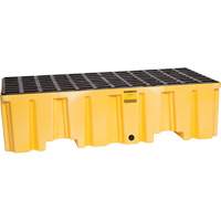 Spill Containment Pallet, 66 US gal. Spill Capacity, 26.25" x 51" x 13.75" Sécurité Médic