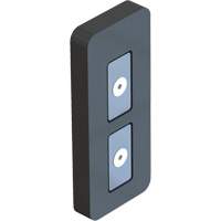 Embout magn&eacute;tique pour ruban/banni&egrave;re PLUS, Noir Sécurité Médic