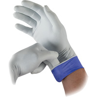Lifestar EC&reg; LSE-104 Dual-Coloured Examination Gloves, Small, Nitrile, 5.5-mil, Powder-Free, White, Class 2 Sécurité Médic