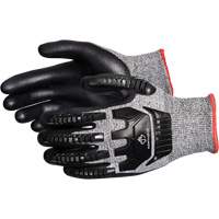 Gants en tricot de composite r&eacute;sistant aux coupures et antichoc TenActiv, 6, Paume en Synth&eacute;tique, Poignet Poignet en tricot Sécurité Médic