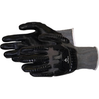 Gants de travail antichocs Dexterity, Petit, Paume en Synth&eacute;tique, Poignet Poignet en tricot Sécurité Médic