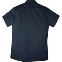 Short-Sleeved Twill Work Shirt, Men's, 4X-Large, Navy Blue Sécurité Médic