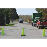 Traffic Cone & Chain Kit, 28", Orange, 4" & 6" Reflective Collar(s) Sécurité Médic