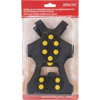 Anti-Slip Spark-Proof Ice Cleats, Brass, Stud Traction, Large Sécurité Médic