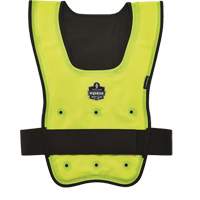 Veste refroidissante &agrave; &eacute;vaporation s&egrave;che &eacute;conomique Chill-Its 6687, Petit/Moyen, Jaune lime haute visibilit&eacute; Sécurité Médic