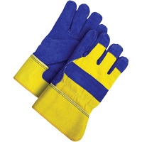 Fitter's Gloves, Large, Split Cowhide Palm, Acrylic-Pile Inner Lining Sécurité Médic