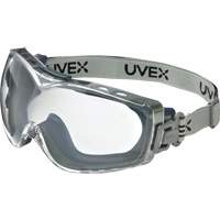 Uvex HydroShield&reg; Stealth&reg; OTG Safety Goggles, Clear Lens, Anti-Fog/Anti-Scratch, Indirect Vent Sécurité Médic