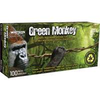 5559PF Green Monkey Gloves, Small, Nitrile, 4-mil, Powder-Free, Green Sécurité Médic