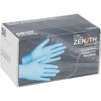 Vending Pack Disposable Gloves, Medium, Nitrile, 4.5-mil, Powder-Free, Blue Sécurité Médic