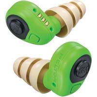 Bouchons d'oreilles &eacute;lectroniques Peltor, Sans cordon, Paire - Boîtier en plastique, 23 dB NRR, Grand/Moyen/Petit Sécurité Médic