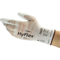 Hyflex&reg; 11-812 Gloves, 6, Foam Nitrile Coating, 18 Gauge, Nylon/Spandex Shell Sécurité Médic