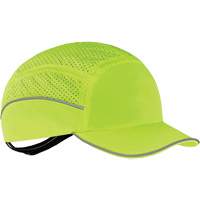 Skullerz&reg; 8955 Lightweight Bump Cap Hat, High Visibility Lime Green Sécurité Médic