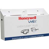 Poste de nettoyage jetable de lentilles Uvex Clear Plus, Carton, 16" lo x 3,19" p x 9,25" h Sécurité Médic