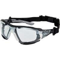 Z2900 Series Safety Glasses with Foam Gasket, Clear Lens, Anti-Scratch, ANSI Z87+/Meets/Exceeds CSA Z94.3 Sécurité Médic