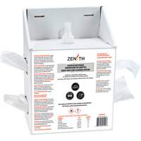 Disposable Premium Lens Cleaning Station, Cardboard, 8" L x 5" D x 12.5" H Sécurité Médic