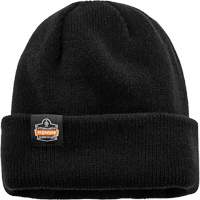 Tuque en tricot c&ocirc;tel&eacute; avec fermeture &agrave; glissi&egrave;re N-Ferno, Taille unique, Noir Sécurité Médic