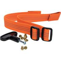 Crampons et sangles de rechange en laiton pour crampons &agrave; glace Midcleat Sécurité Médic