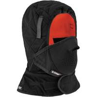 N-Ferno&reg; 3-Layer Winter Hard Hat Liner with Mouthpiece, Fleece Lining, One Size, Black Sécurité Médic