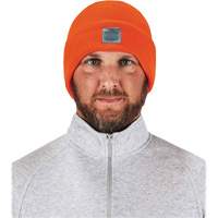 Bonnet en tricot c&ocirc;tel&eacute; N-Ferno, Taille unique, Orange Sécurité Médic