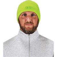 Bonnet N-Ferno &agrave; lumi&egrave;res DEL, Taille unique, Vert lime haute visibilit&eacute; Sécurité Médic