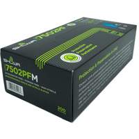 Gants jetables biod&eacute;gradable, T-petit, Nitrile, 2,5 mils, Sans poudre, Bleu Sécurité Médic