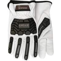 Scape Goat Impact Gloves, X-Small, Goatskin Palm, Slip-On Cuff Sécurité Médic