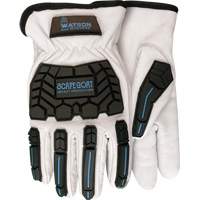 Scape Goat Insulated Impact Gloves, Small, Goatskin Palm, Slip-On Cuff Sécurité Médic