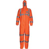 HV High Visibility Coveralls with Hood, Small, Orange, Tyvek&reg; 500 Sécurité Médic