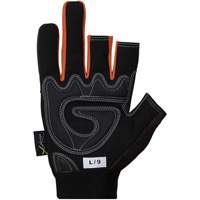 Gants de cadreurs avec doigts d&eacute;couverts Clutch Gear, Paume Synth&eacute;tique, Taille Petit Sécurité Médic