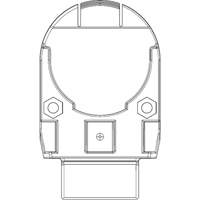 Adaptateur de casque de s&eacute;curit&eacute; pour serre-t&ecirc;tes VeriShield de Howard Leight Sécurité Médic