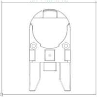 Adaptateur de casque de s&eacute;curit&eacute; pour serre-t&ecirc;tes VeriShield de Howard Leight Sécurité Médic