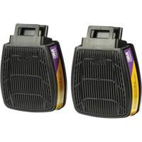 Secure Click Respirator Cartridge & Filter, Combination Gas/Vapour Cartridge and Particulate Filter, Organic Vapour/Acid Gas/P100 Sécurité Médic